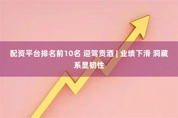 配资平台排名前10名 迎驾贡酒 | 业绩下滑 洞藏系显韧性